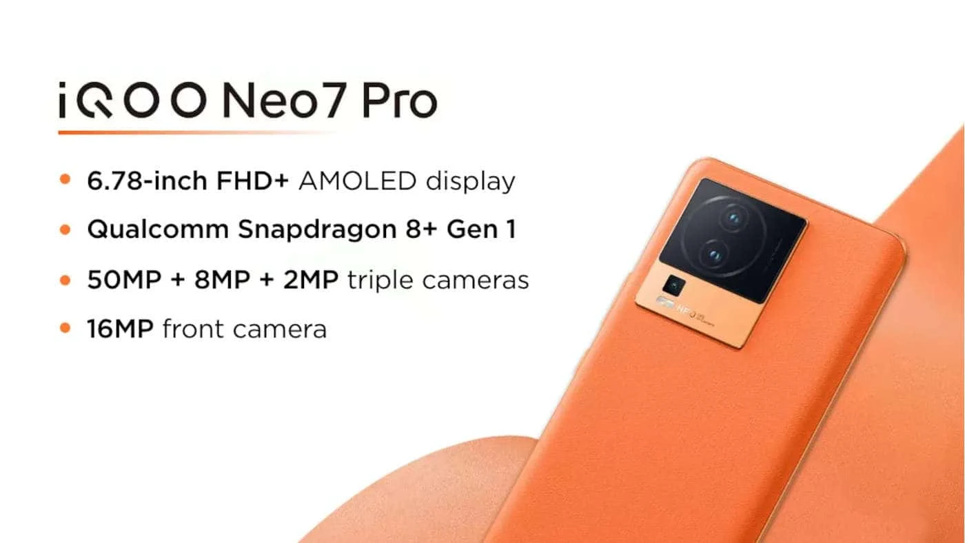 iQOO Neo 7 Pro: A Mid-Range Powerhouse for Gamers and Photographers
