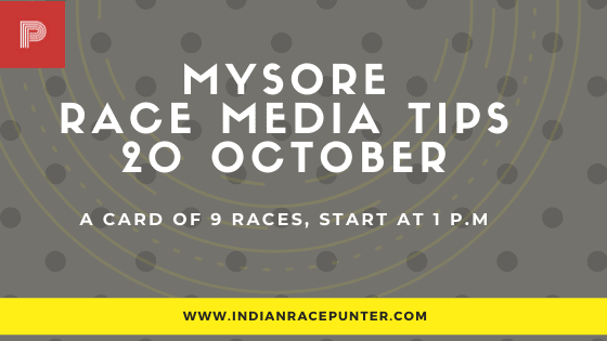 Mysore Race Media Tips, free indian horse racing tips, indirace