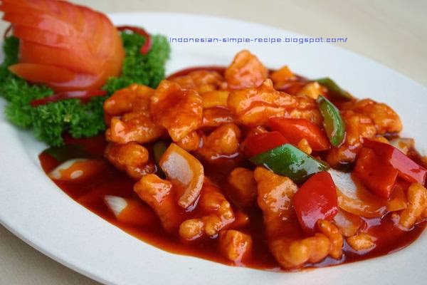 How to make calamari delicious (recipe cumi asam manis 