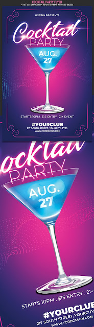  Cocktail Party Flyer Template