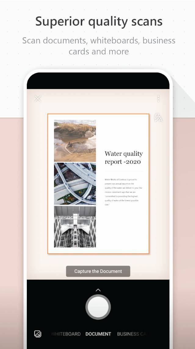 Microsoft Lens - PDF Scanner b