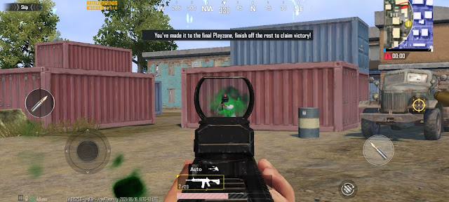 You see green hits in BGMI rather than red once you shoot someone