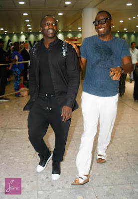 Akon lands in London for Dance Afrique Summerfest 2015 concert.