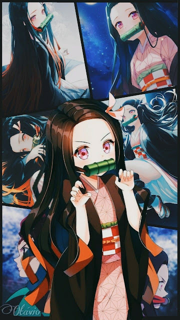 Papel de parede da Nezuko Kamado do anime Kimetsu no Yaiba | wallpaper da Nezuko Kamado em HD