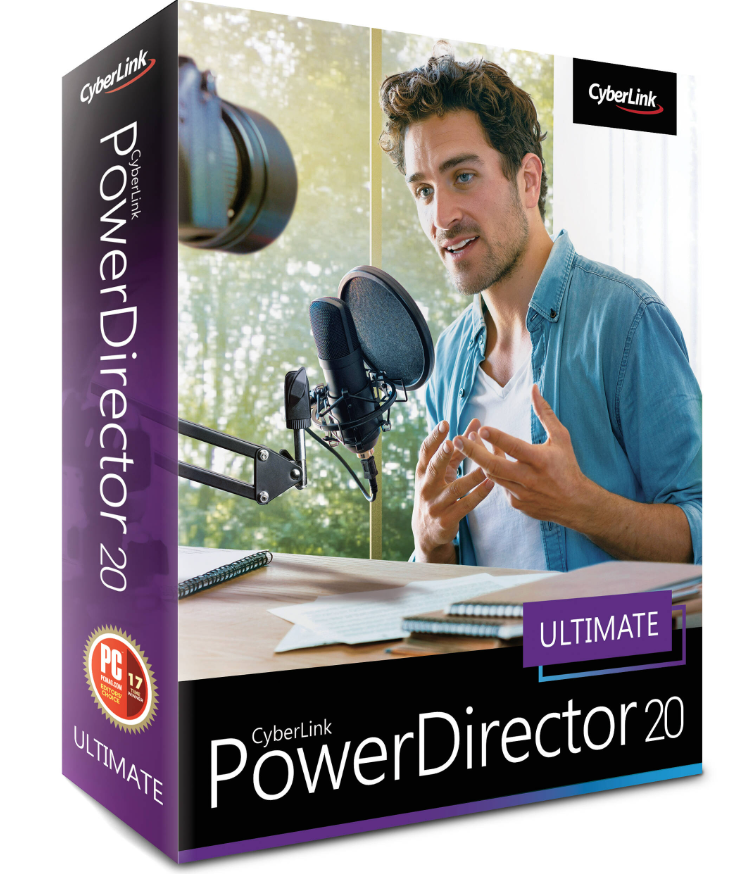 CyberLink PowerDirector Ultimate 21.3.2708.0 poster box cover