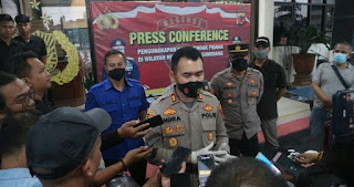 Polres Sumedang Gelar Press Release Pengungkapan Kasus Curanmor
