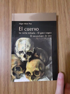 Portada de El cuervo y otros cuentos, de Edgar Poe