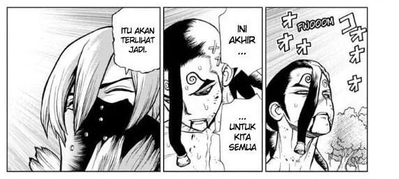 Pembahasan Manga Dr. Stone Chapter 134 Bahasa Indonesia