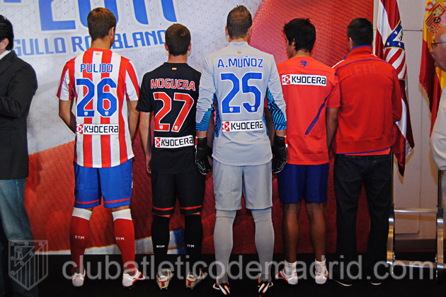 Atletico Madrid Unveil 2011/12 Shirts