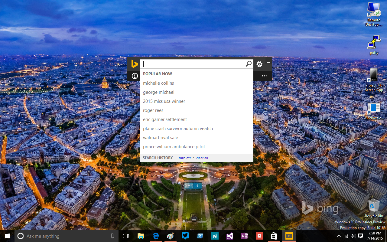 Bing desktop review, more than just a search engine