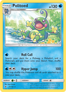 Politoed Guardians Rising Pokemon Card