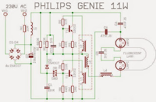 skema lampu philips