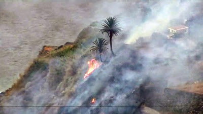 Incendio la Gomera 18 agosto