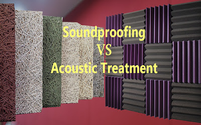 Soundproofing VS Acoustic Treatment