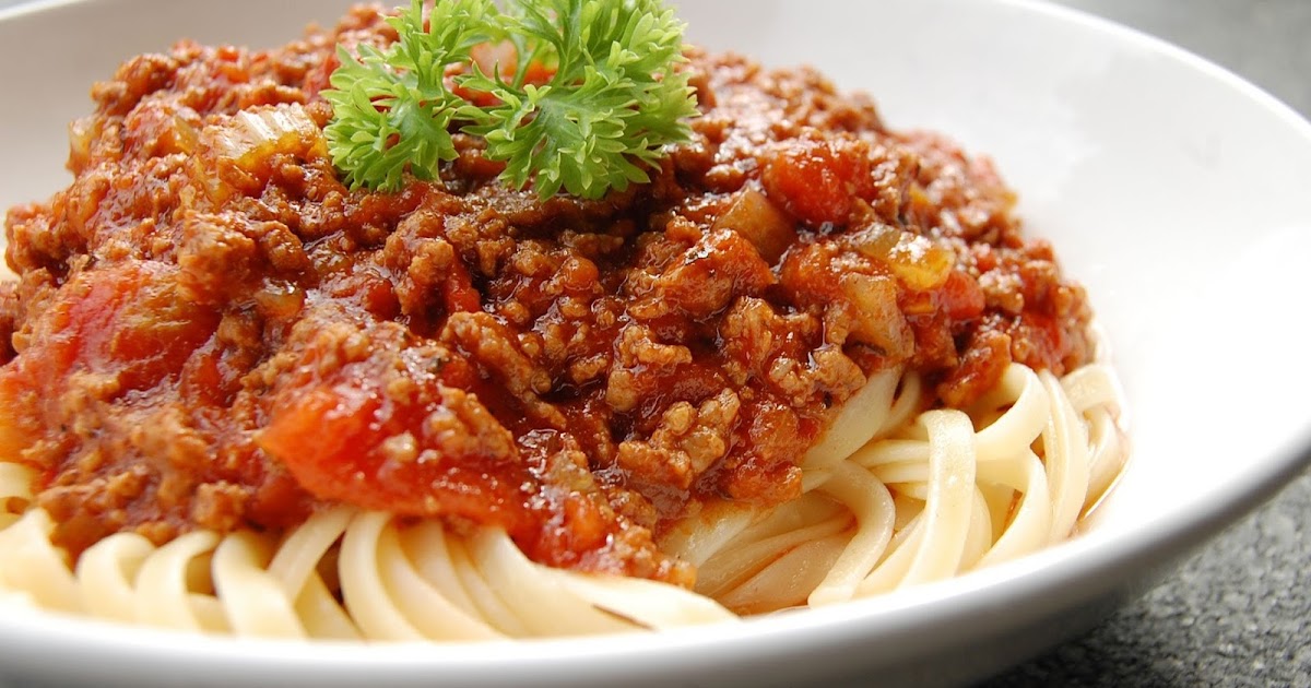 Resepi Spaghetti Bolognese Ringkas