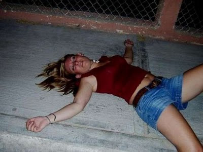 drunk girl