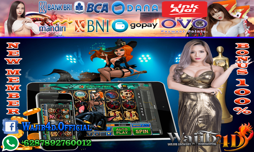 WAJIB4D BANDAR BONUS NEW MEMBER 100% DALAM TARUHAN CASINO SLOT BETTING ONLINE