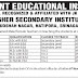 Crescent Educational Institute has teaching job vacancies