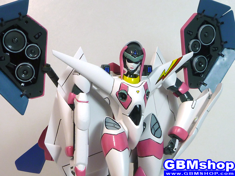 Macross 7 VF-11MAXL Thunderbolt Custom with Sound Booster Mylene Valkyrie