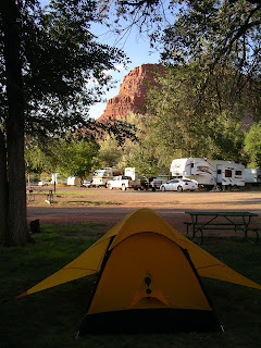 Camping at the Painted Pony in Kanab, UT