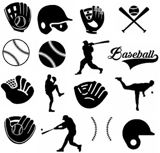 Baseball Related svg,cut files,silhouette clipart,vinyl files,vector digital,svg file,svg cut file,clipart svg,graphics clipart
