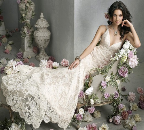 Vintage Lace Wedding Dress Vintage Lace Wedding Dress