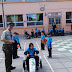 Carabineros educan a los niños de la escuela Gerónimo Lagos Lisboa sobre tránsito vial y señaletica en San Javier