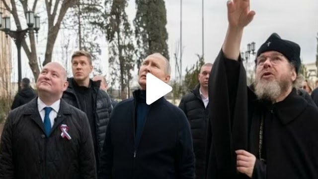 Putin Crimea Visit: After the arrest warrant, Putin appeared in this style, made a surprise visit to Crimea