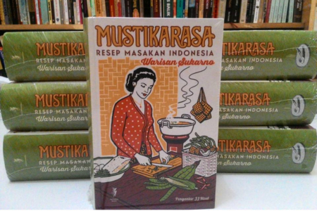 Buku resep Mustika Rasa yang digagas Presiden Sukarno