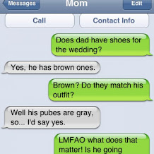 Dads pubes are gray