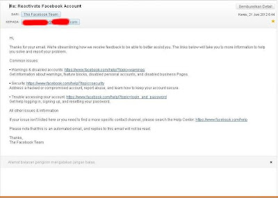 Cara Mengembalikan Akun Facebook Yang Dinonaktifkan / Disabled Account