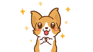 Cute Cartoon Dogs Gif