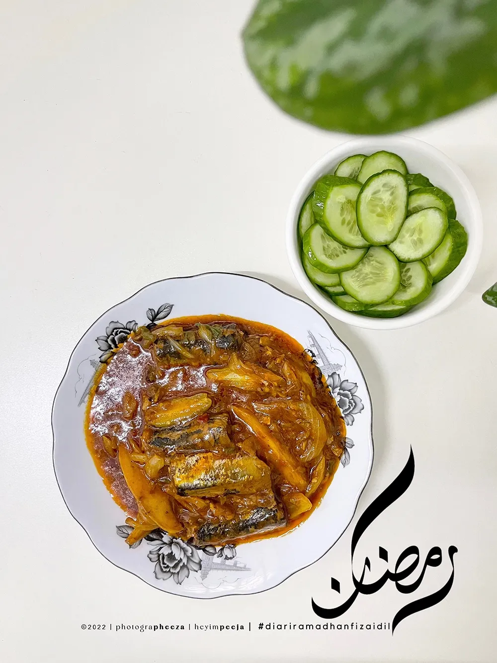 Sambal Sardin Cili Api Pedas Dan Timun