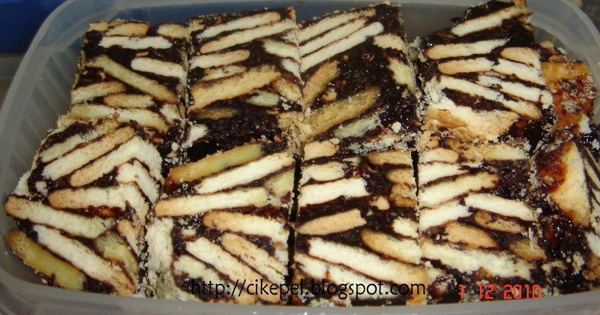 Keluarga & Resepi: ^_^: Kek Batik Tanpa Telur