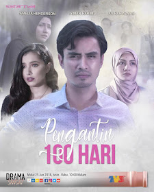 Pengantin 100 Hari, Drama Pengantin 100 Hari, Slot Lestary, TV3, Drama Melayu, Drama Bersiri, Sinopsis Drama Pengantin 100 Hari, Pengantin 100 Hari Cast, 2018, Poster, Pelakon Drama Pengantin 100 Hari, Amelia Henderson, Aiman Hakim, Aishah Azman, Zila Bakarin, Edika Yusof, Dato Rahim Razali, Jasmine Suraya, Fazreen Rafi, Ieka Zulkifli, Azhar Amir , Shahriza Mahmud, Hafiyah Hafiz, Fanna Azizan, Sinopsis Episod 7 Hingga Episod 9, Watak Pelakon, Ending Pengantin 100 Hari, Penceraian, OST Pengantin 100 Hari, Lagu Sulit Nyanyian Aman Aziz, Kisah Sedih,