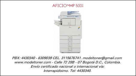 AFICIO™MP 5001
