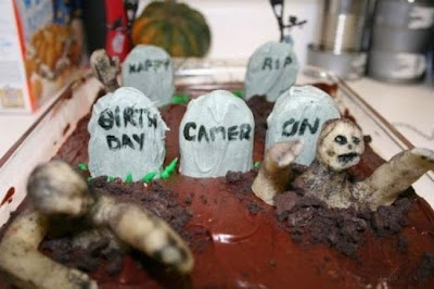 scary halloween cakes