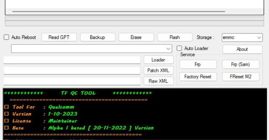 TF Qualcomm Tool by Techno