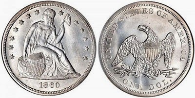 Seated Liberty Silver Dollar