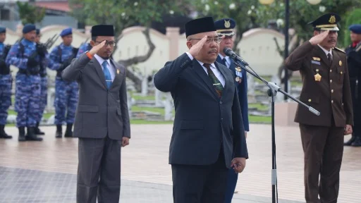 Jadi Inspektur Upacara Hari Pahlawan Nasional, Sekda Hansastri: Bangsa Yang Besar Merupakan Bangsa Yang Menghargai Jasa Pahlawannya