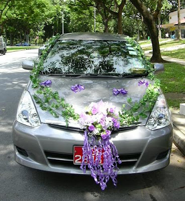 Simple Wedding Car Decorations Ideas