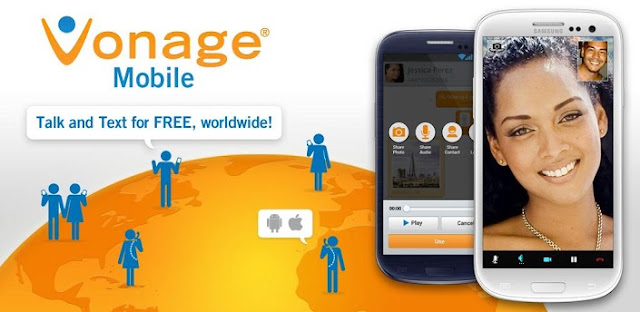 Vonage Mobile android apk download, Free text and calls