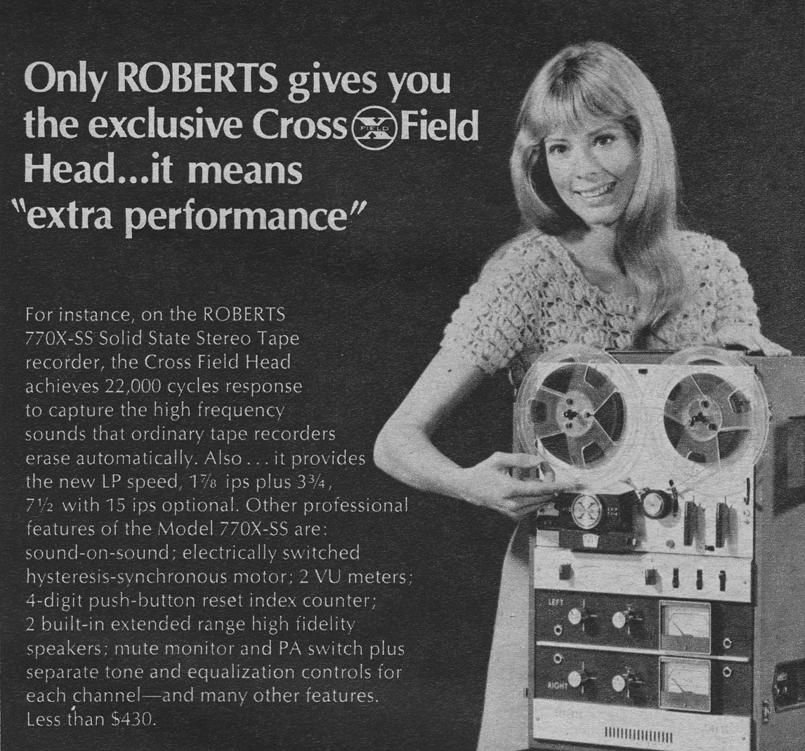 Progress is fine, but it's gone on for too long.: Reel to Reel Tape Recorder  1968