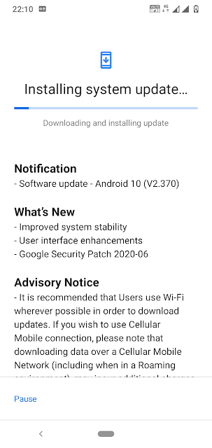 Nokia 2.2 receiving June 2020 Android Security patch