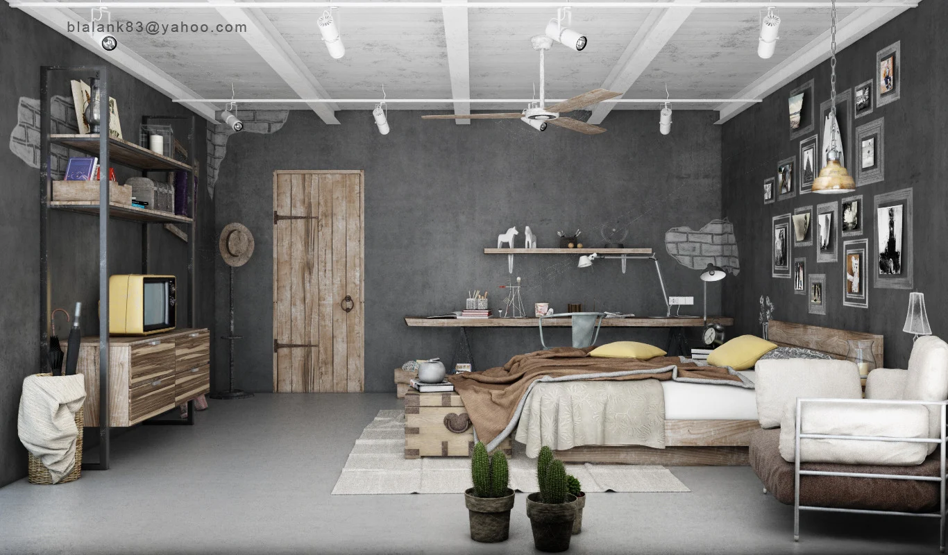 Industrial Design Bedroom Download Latest Ideas