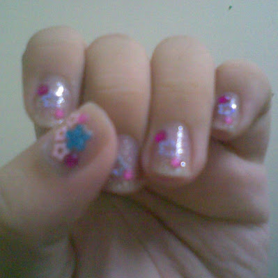 Nail art design by