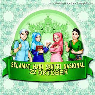 Hanyacoretankami.blogspot.com - Setiap tanggal 22 Oktober, di Indonesia skala Nasional memperingati Hari Santri Nasional. Momen tersebut merupakan hari resolusi Jihad santri dan Pesantren yang diperingati seluruh masyarakat setiap tahunnya.