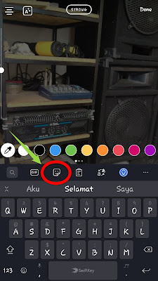 Cara Mudah Menambahkan Foto di Snapgram Untuk Android