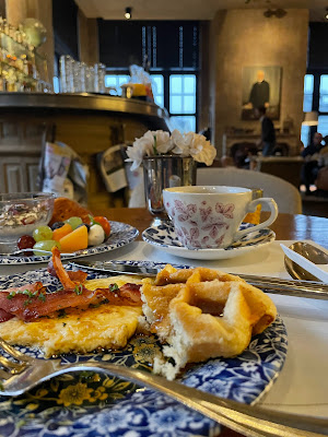 1898 The Post hotel in Ghent Belgium breakfast