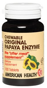 American Health Original Papaya Enzyme Tablets